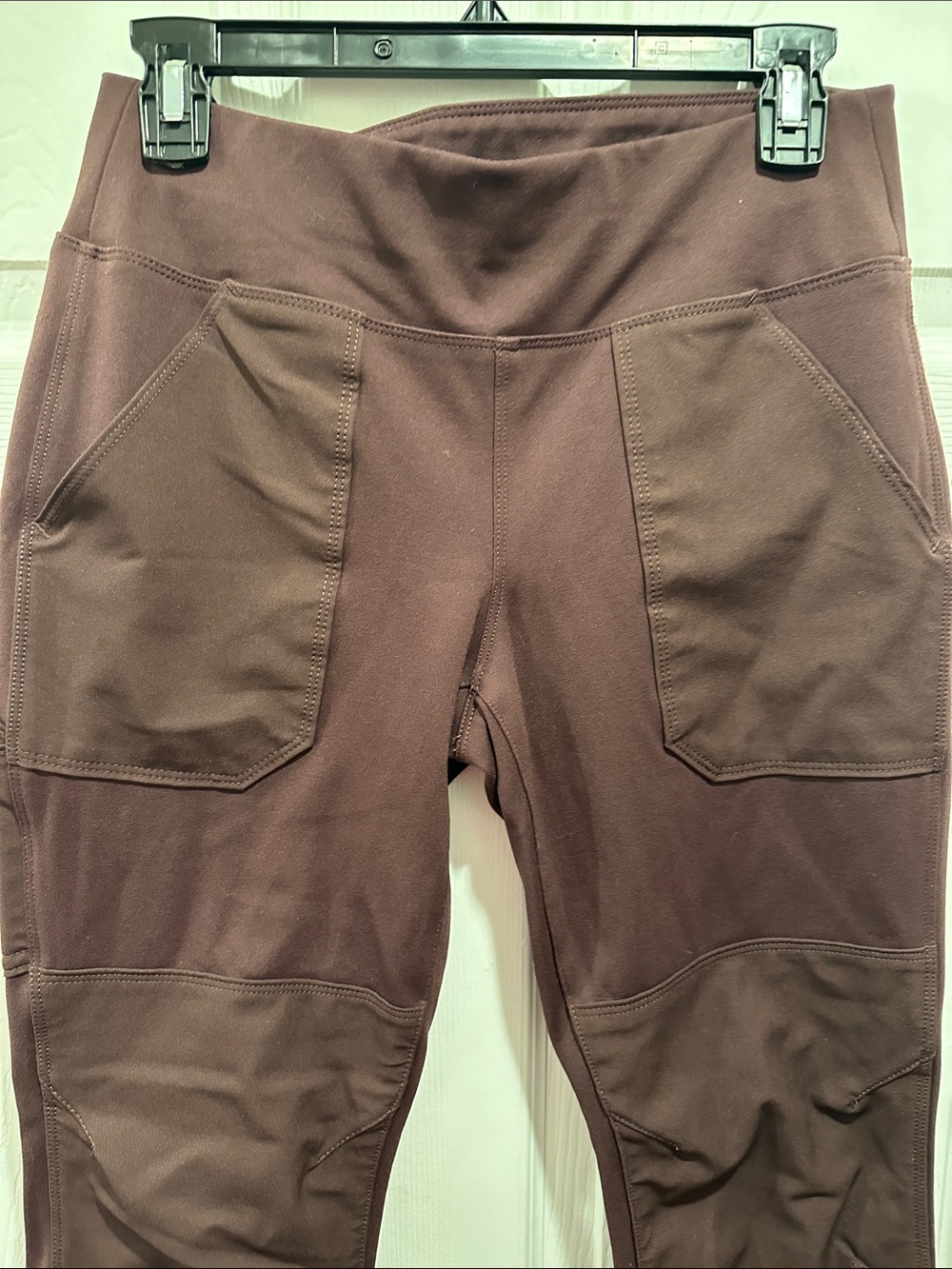 Carhartt Women's Maroon/Burgundy Jeggings - Picture 2 of 11